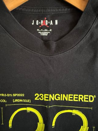 Camiseta Jordan 23 Engineered Negra