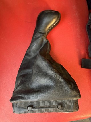 Pomo Palanca Cambio Mercedes C W202 Cuero Negro