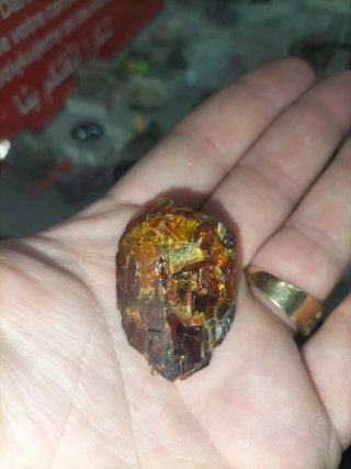 Blenda mineral caramelo