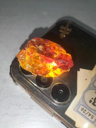 Blenda mineral caramelo