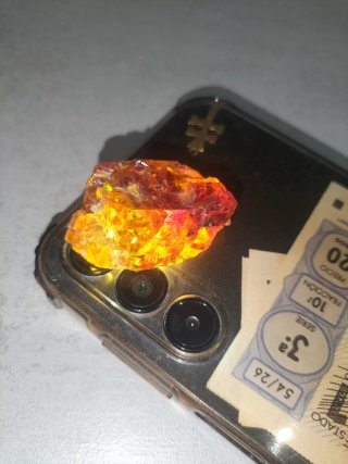 Blenda mineral caramelo