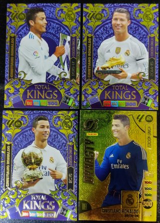 Cromos Adrenalyn XL " TRIBUTO CRISTIANO RONALDO"