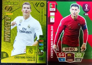 Cromos Adrenalyn XL " TRIBUTO CRISTIANO RONALDO"