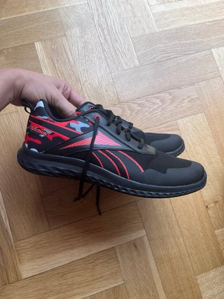 Zapatillas Reebok Camuflaje Militar Negras Rojas