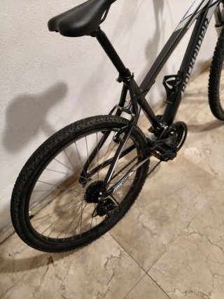 Bicicleta Rockrider MTB 26 Negra/Blanca