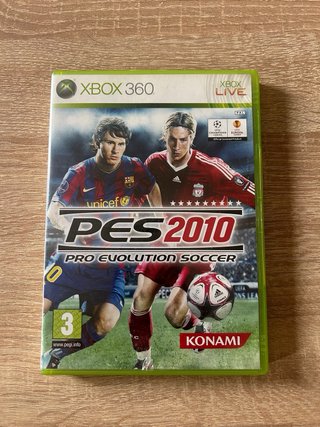 PES 2008 y 2010 Xbox 360