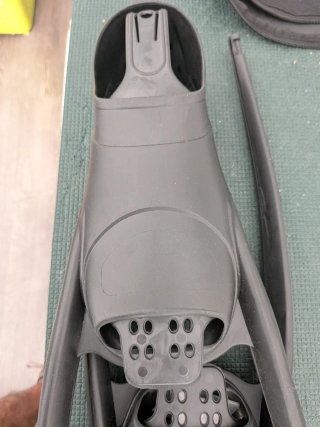 Calzantes para aletas de buceo