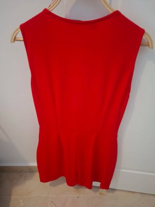 Mono Zara Rojo Talla S