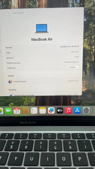 MacBook Air M1 512GB 8GB RAM 2020