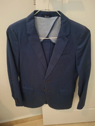 Chaqueta infantil Tizzas azul Talla 12