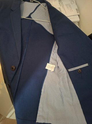 Chaqueta infantil Tizzas azul Talla 12