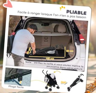 Carrito para perros ligero y portátil