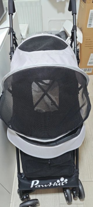 Carrito para perros ligero y portátil
