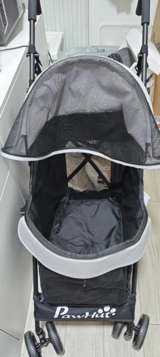 Carrito para perros ligero y portátil