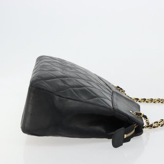 CHANEL Matelasse Chain Shoulder Bag Lamb Skin