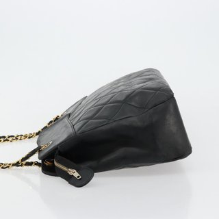CHANEL Matelasse Chain Shoulder Bag Lamb Skin