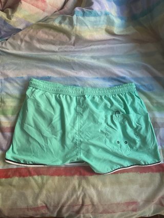 Bañador hombre verde azulado