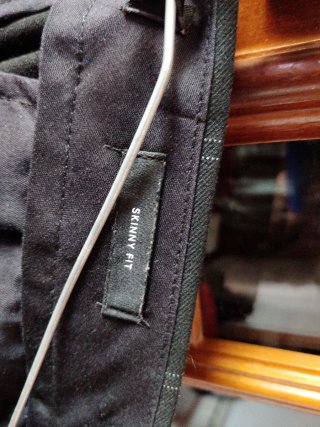 Pantalón de vestir a cuadros