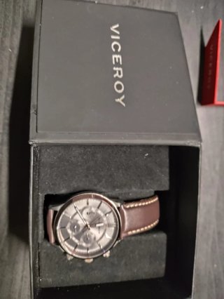 Reloj Viceroy Hombre Marrón y Plateado
