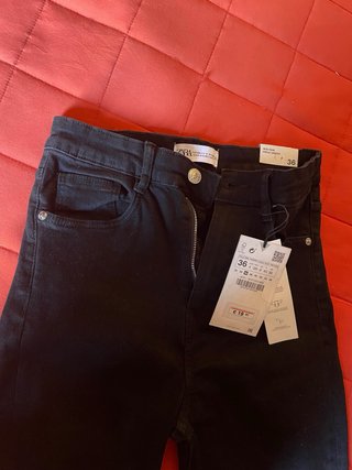 Pantalón vaquero SCULPT negro talla S/36