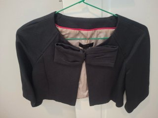 Chaqueta Mango Negra Talla S