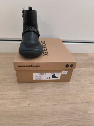 Botas piel niña Coqueflex Talla 34