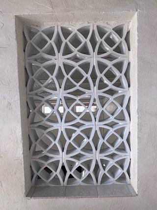 Bloque Celosía Cerámica Blanco