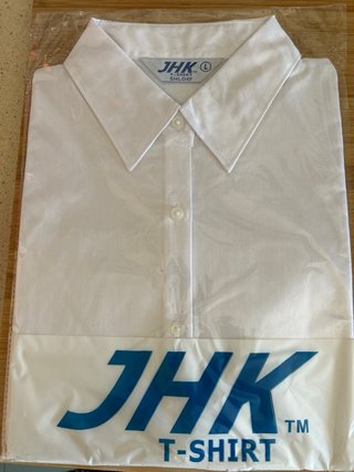 Camisa JHK Blanca Talla XL-L-S-XS 5 € cada unidad