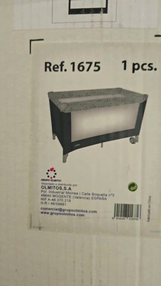 Cuna de viaje Olmitos para bebé