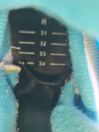 Patines en línea azules y naranjas, 31-34