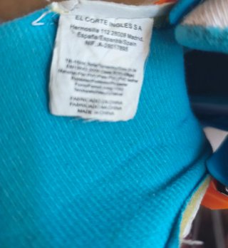 Patines en línea azules y naranjas, 31-34