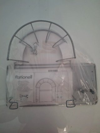 Soporte tubo y cable aspiradora Rationell