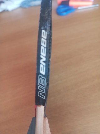 2 Palas de ping-pong ABANA roja.