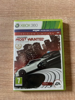 NFS Most Wanted Edizione Limitata Xbox 360