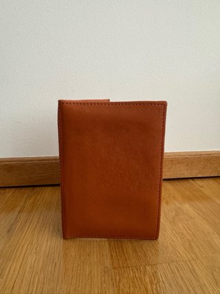 Funda de piel para documentos y tarjetas NUEVA