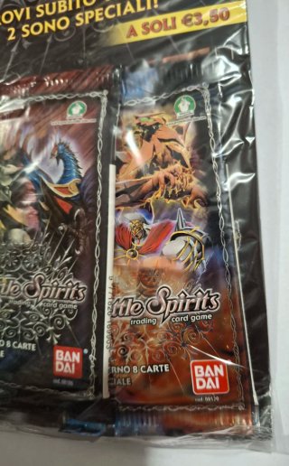 Battle Spirits - 2 buste carte