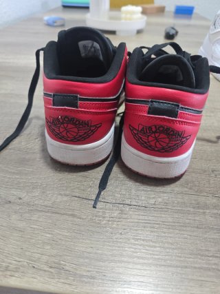 Nike Jordan 1 Zapatillas Negras Rojas