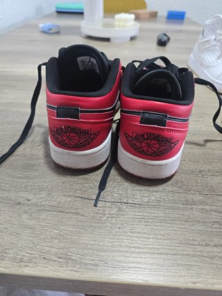 Nike Jordan 1 Zapatillas Negras Rojas