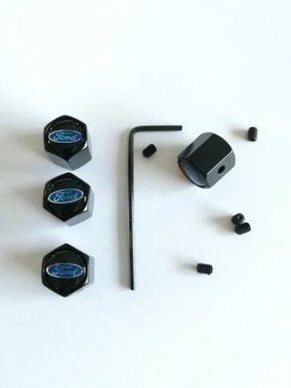 TAPONES VALVULAS FORD NEGROS ANTIRROBO
