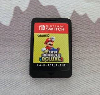 Switch Super Mario Bros U Deluxe senza scatola