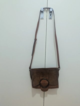 Bolso bandolera marrón
