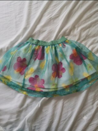 Falda Disney Flores Tropicales