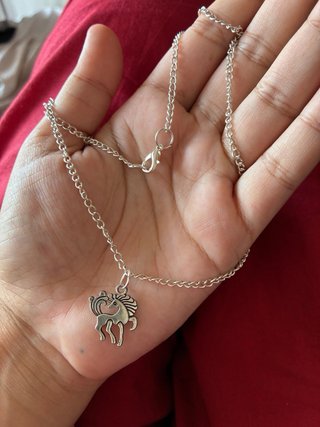 Collar Plata Caballo