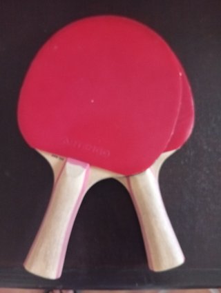 Palas de Ping Pong Rojas