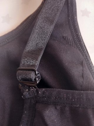 Sujetador deportivo T. S. Negro Sport Zone