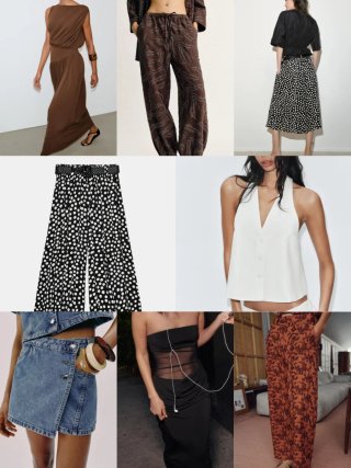 Ropa zara nueva a mitad de precio.