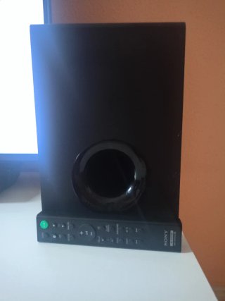 Barra de Sonido Sony Negra Modelo HC-CT80