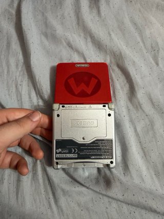 Gameboy sp mario bros