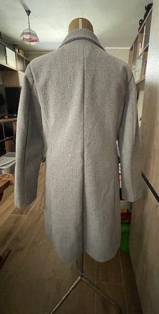 Cappotto donna grigio melange