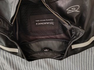 Chaqueta de cuero Giudici para moto
